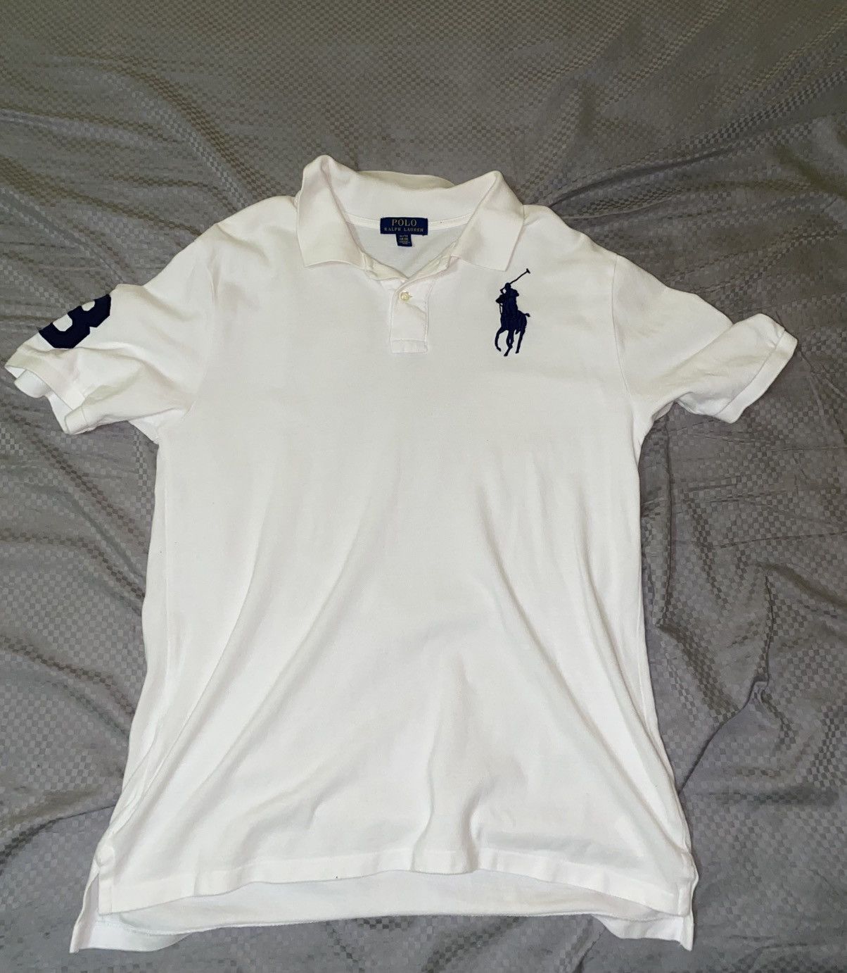 Polo Ralph Lauren × Ralph Lauren Polo Ralph Lauren Big Pony Cotton Mesh Polo Shirt Size US XL / EU 56 / 4 - 1 Thumbnail