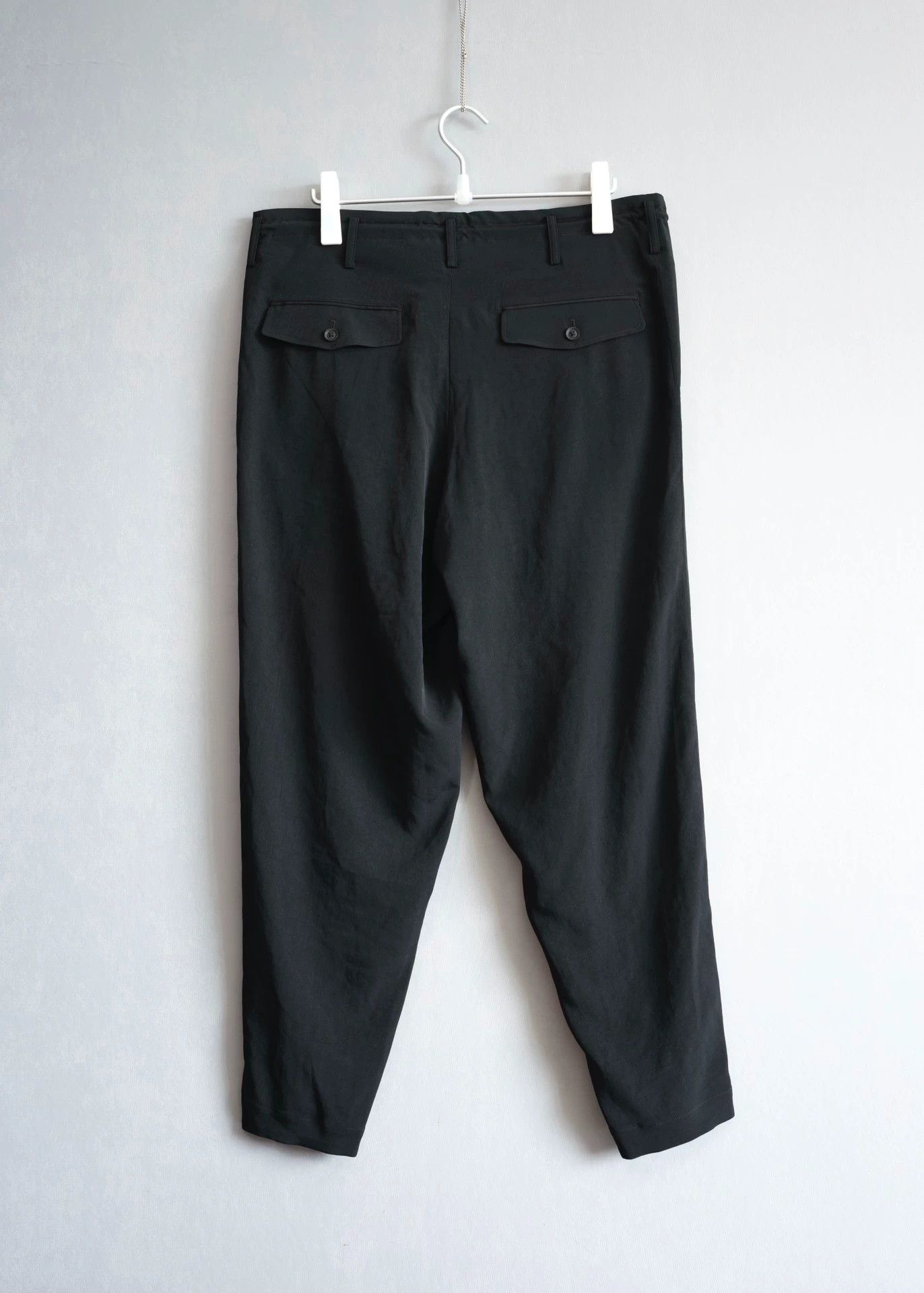 Yohji Yamamoto Yohji Yamamoto 21SS Button Cuff Triacetate Pants Size 2 Size US 32 / EU 48 - 2 Thumbnail