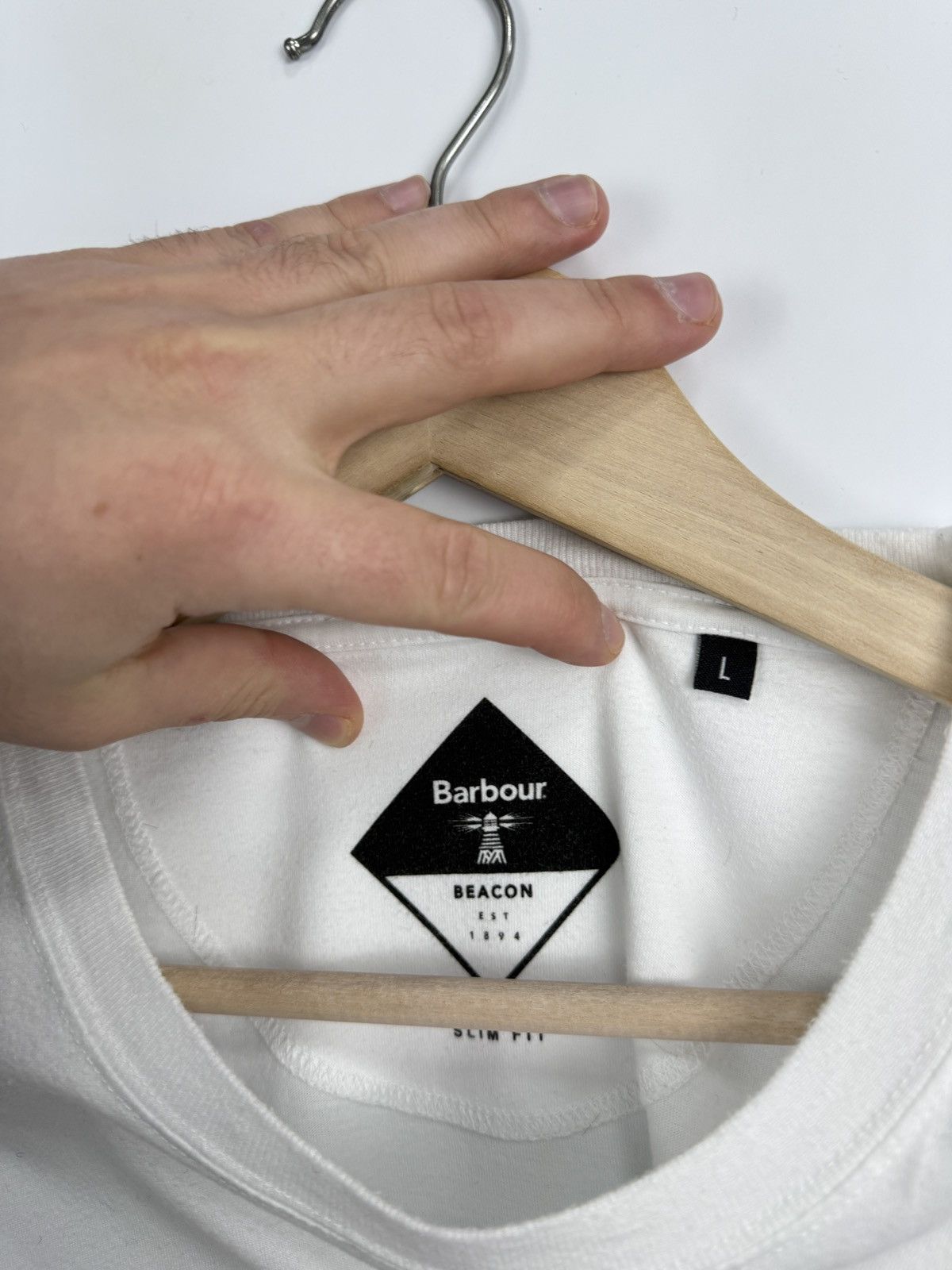Barbour × Noah 🇬🇧 Barbour Beacon Classic T-Shirt Rare Retro Hype Y2K Size US L / EU 52-54 / 3 - 5 Thumbnail