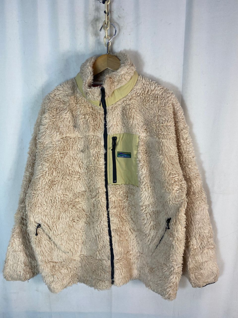 Japanese Brand Freaks store deep pile retro fleece zipper jacket Size US L / EU 52-54 / 3 - 1 Thumbnail