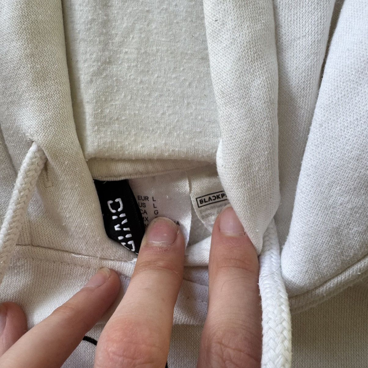H&M H&M X Blackpink Oversized Hoodie Size L / US 10 / IT 46 - 6 Thumbnail