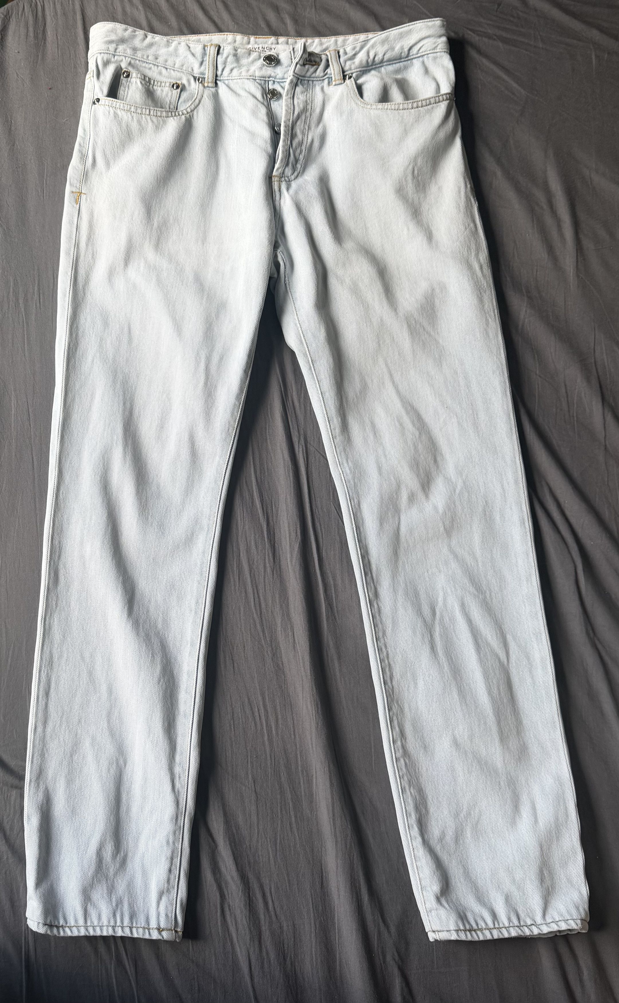 Riccardo Tisci Givenchy SS10 Star Patch Denim Jeans vintage 2010 y2k Size US 32 / EU 48 - 11 Thumbnail
