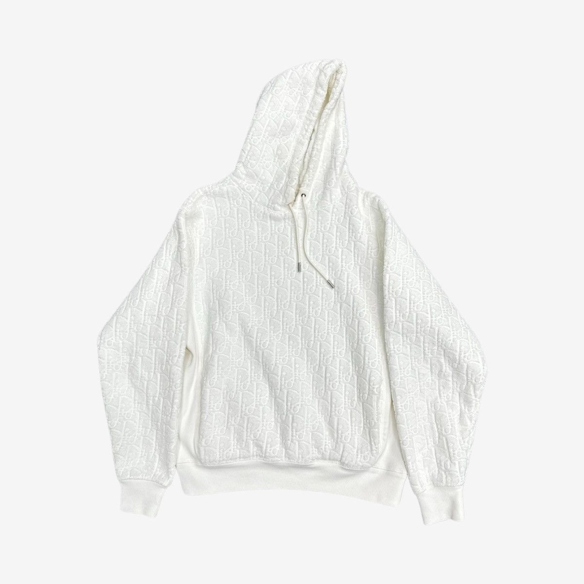 Dior Dior Towel Oblique Hoodie white Sz.S Size US S / EU 44-46 / 1 - 1 Thumbnail