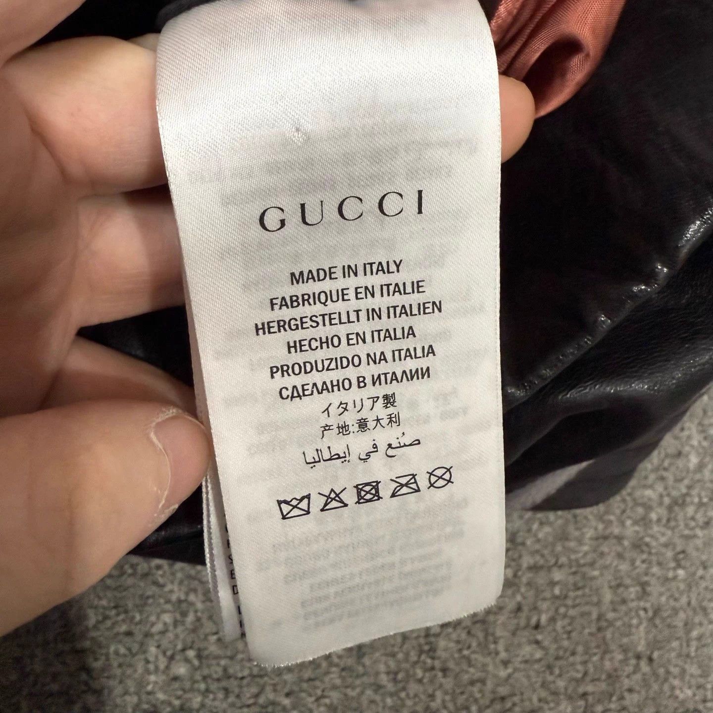 Gucci Gucci black lamb fur collar moto leather jacket 48 Size US M / EU 48-50 / 2 - 4 Thumbnail