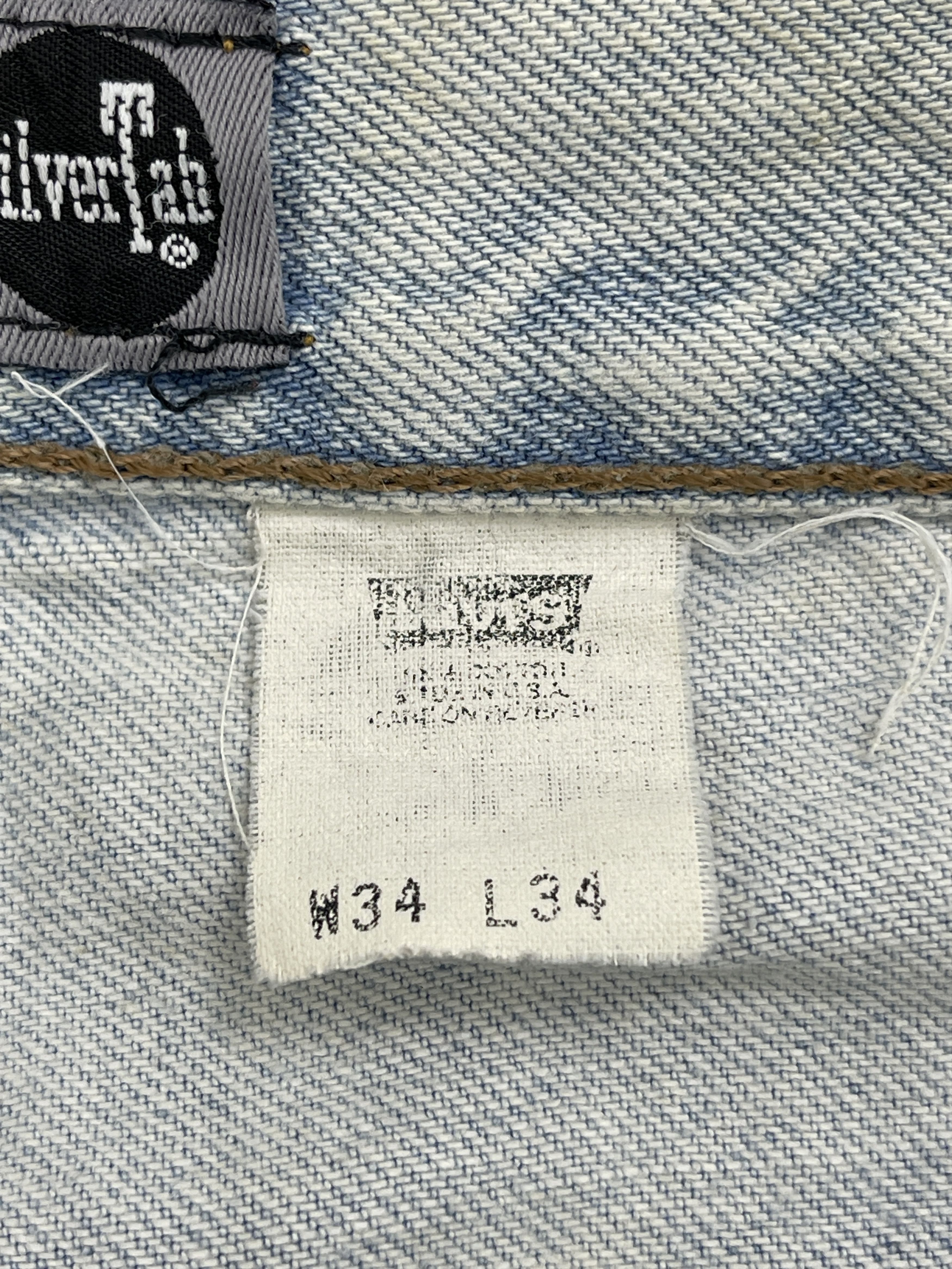 Levi's Vintage 90s Levi's Silver Tab Baggy Light Wash Jeans DP2546 Size US 30 / EU 46 - 7 Thumbnail