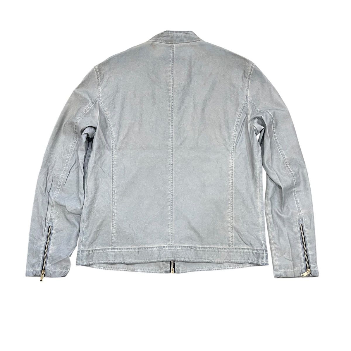 Zara Zara Man Cafe Racer Motorcycle Riding Bikers Zipper Jacket Size US XL / EU 56 / 4 - 9 Thumbnail