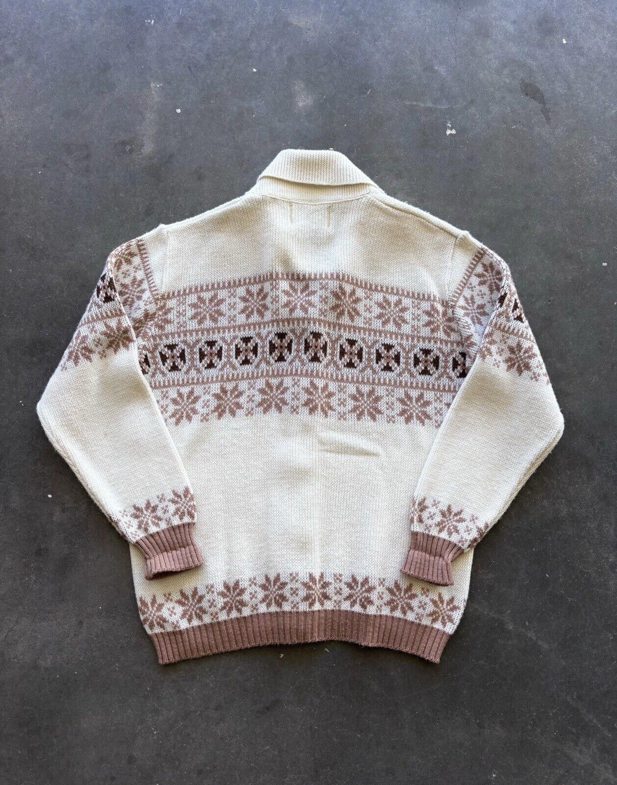 Vintage Vintage 70s 80s Montana Woolen Shop Button Up Sweater Sz 40 Size M / US 6-8 / IT 42-44 - 8 Thumbnail