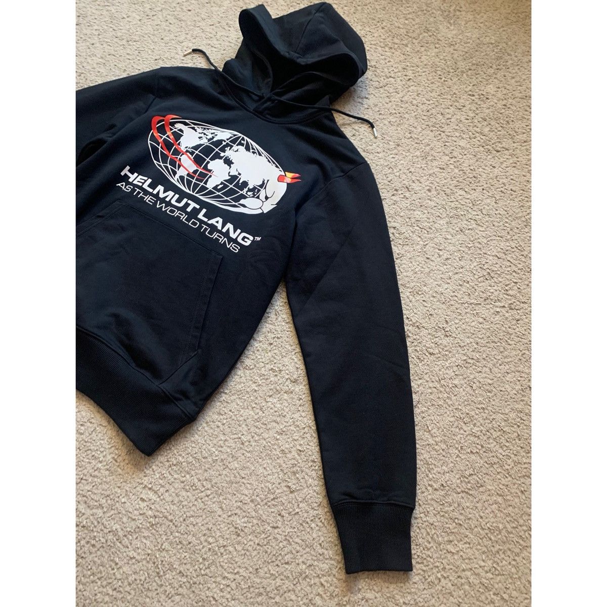 Helmut Lang HELMUT LANG AS THE WORLD TURNS HOODIE Size US S / EU 44-46 / 1 - 9 Thumbnail