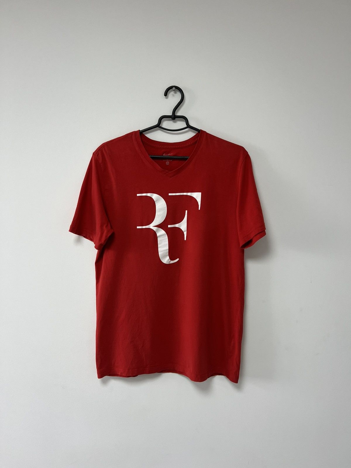 Nike Roger Federer Foundation 2010 RF Nike T shirt Tennis Swiss L Size US L / EU 52-54 / 3 - 3 Thumbnail