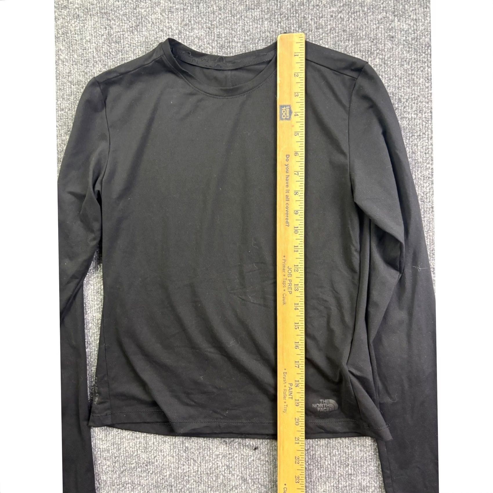 The North Face The North Face FlashDry Long Sleeve Shirt Womens S Black Athletic Top Size S / US 4 / IT 40 - 3 Thumbnail