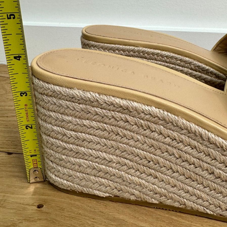 Veronica Beard NEW Veronica Beard Gable Slip On Espadrille Wedge Sandals Size US 9.5 / IT 39.5 - 8 Thumbnail