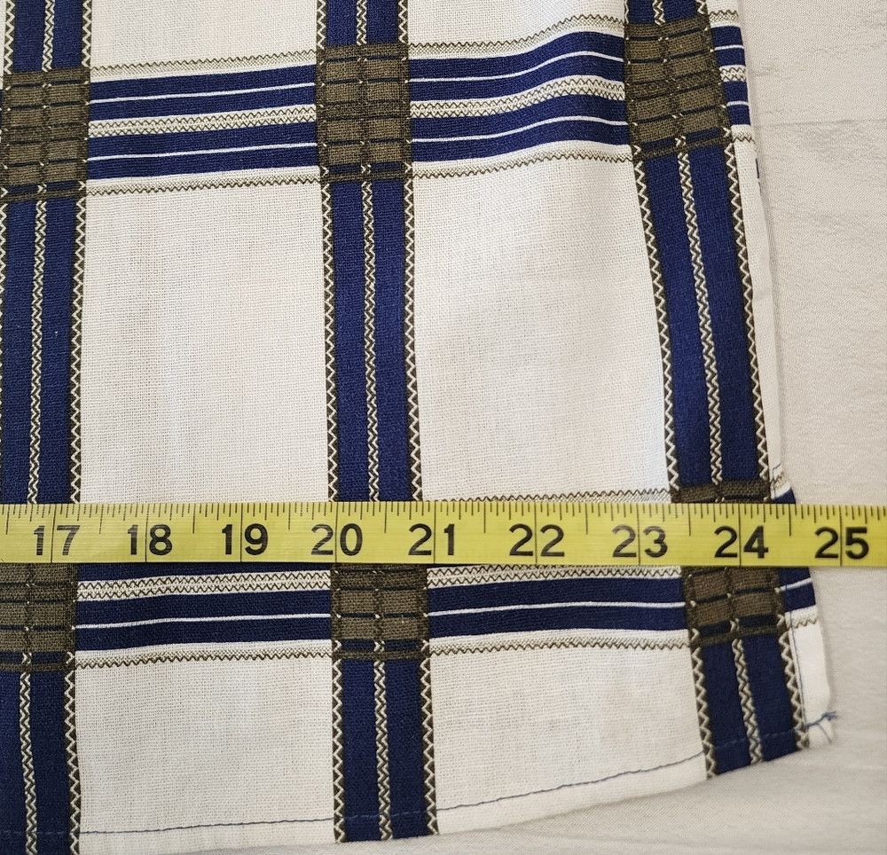 Other NWT Trust Blue and White 55% Linen Checkered Shirt, s Size US XL / EU 56 / 4 - 6 Thumbnail