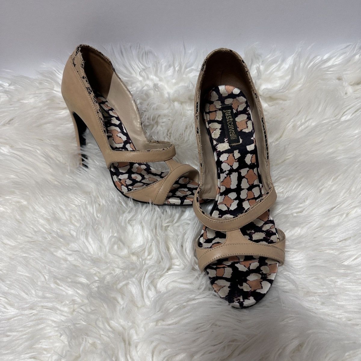 Just Cavalli Just Cavalli x Roberto Cavalli heels vintage size 38 Size US 7 / IT 37 - 1 Thumbnail