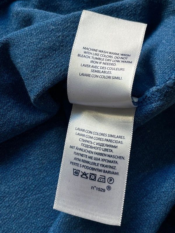 Polo Ralph Lauren Polo Ralph Lauren Sz L Polo Shirt Blue Small Pony Size US L / EU 52-54 / 3 - 13 Thumbnail