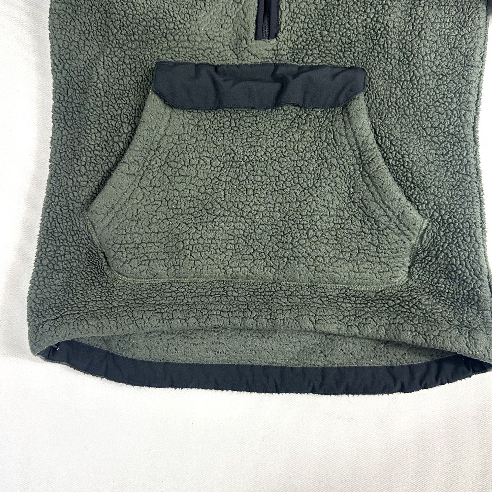 The North Face VINTAGE The North Face Campshire Pullover Hoodie Sherpa Fleece Womens XS Green 1/4 Zip Size XS / US 0-2 / IT 36-38 - 2 Thumbnail