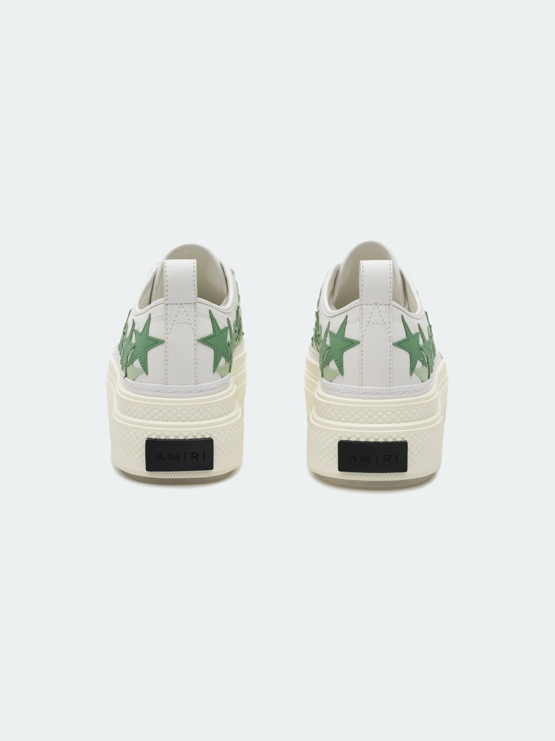 Amiri o1s1wg110325 Court Low -Top Sneakers in White/Green Size US 10 / EU 43 - 4 Thumbnail
