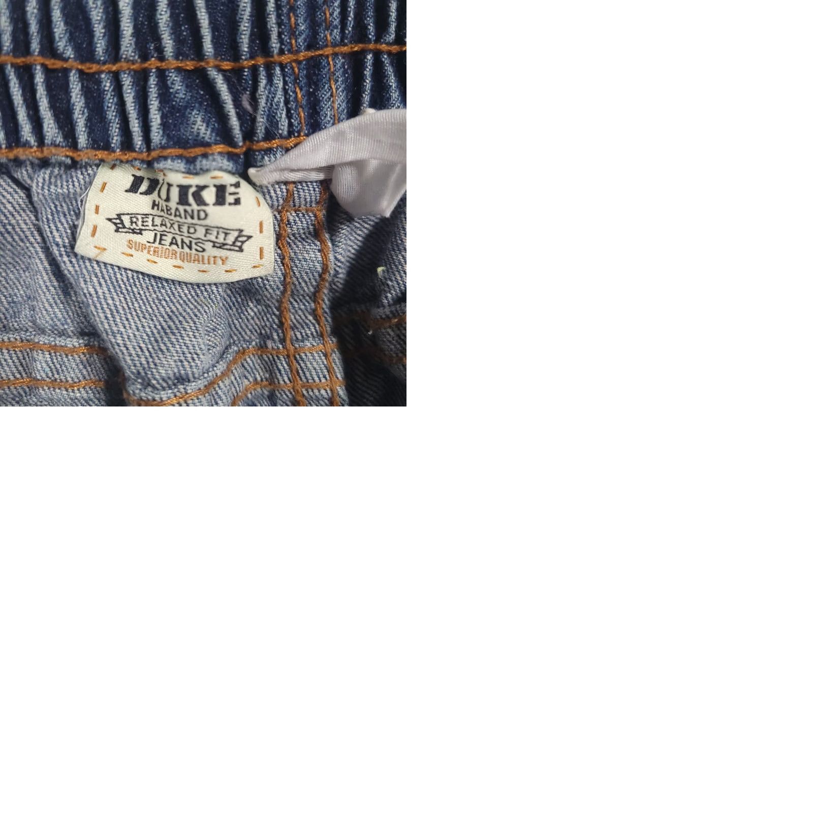 Vintage Vintage Duke Haband Crop Jeans Womens 32X24 Relaxed Fit Straight Leg Pockets Size 24" / US 00 / IT 34 - 9 Thumbnail