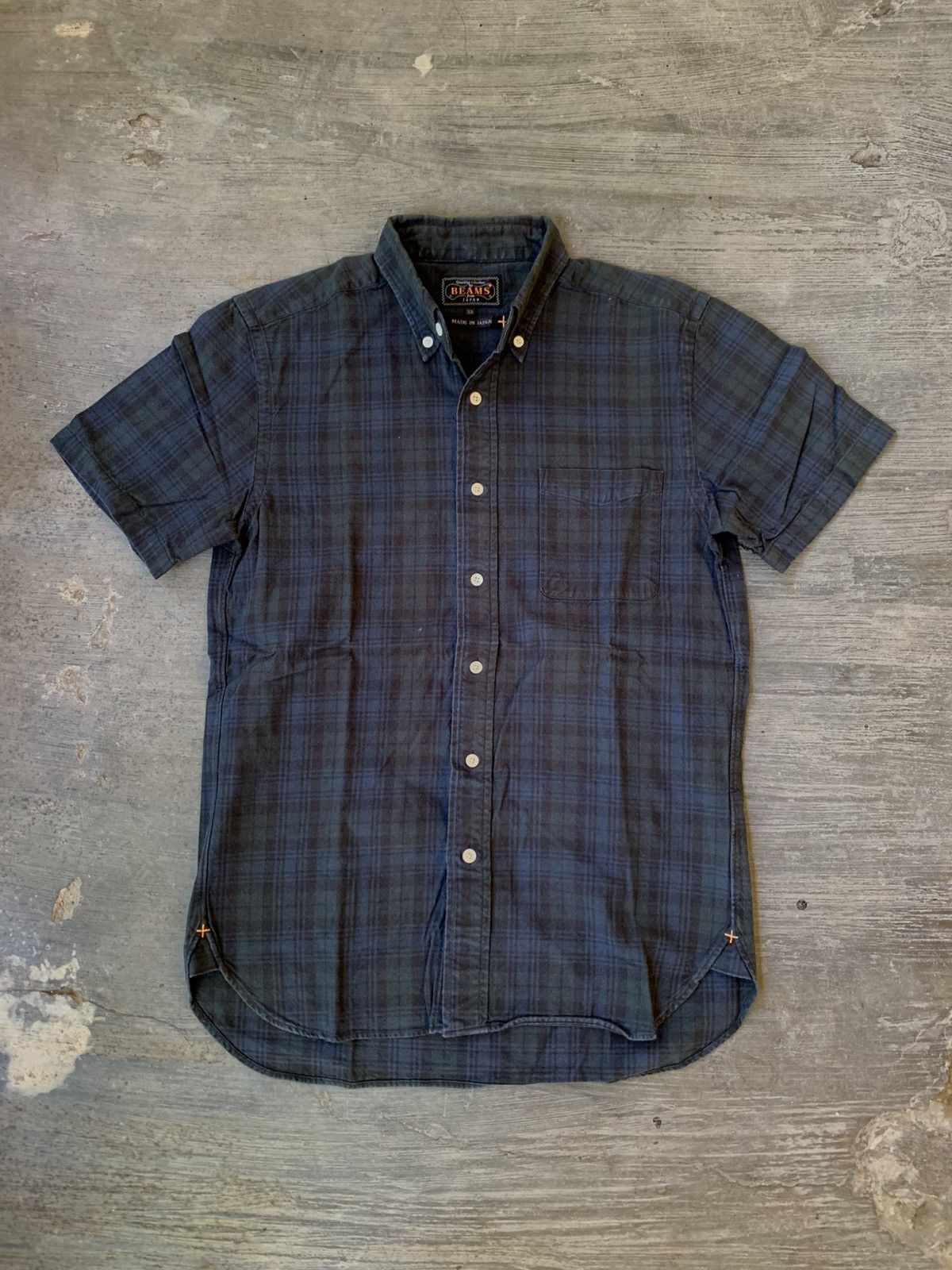 Beams Plus × Japanese Brand × Vintage Beams Plus Plaid Shirt Size XS / US 0-2 / IT 36-38 - 1 Thumbnail
