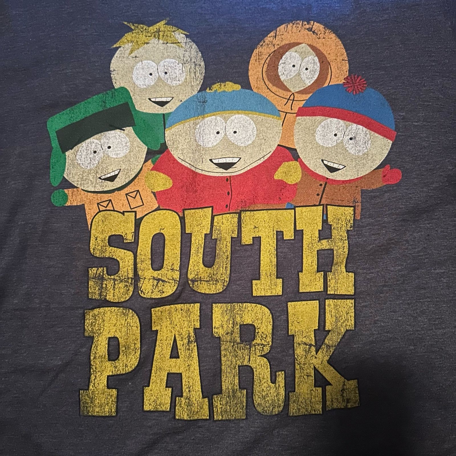 Cartoon Network vintage y2k South park spell out graphic tee shirt Size US M / EU 48-50 / 2 - 2 Thumbnail