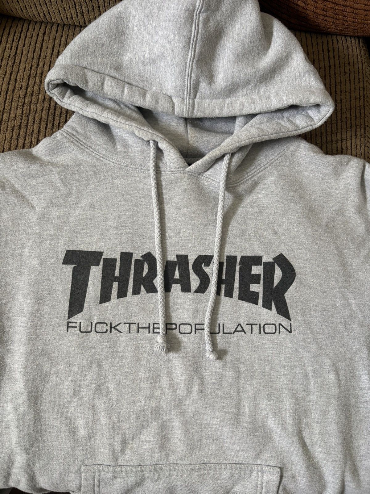 Fuck The Population FTP x Thrasher hoodie Size US L / EU 52-54 / 3 - 2 Thumbnail