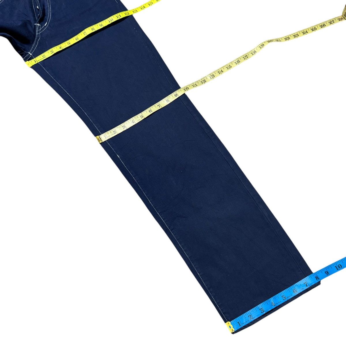Full Count & Co. Pique Denim Indigo Jeans By Standard Style Shop Fujimoto Size US 30 / EU 46 - 19 Thumbnail