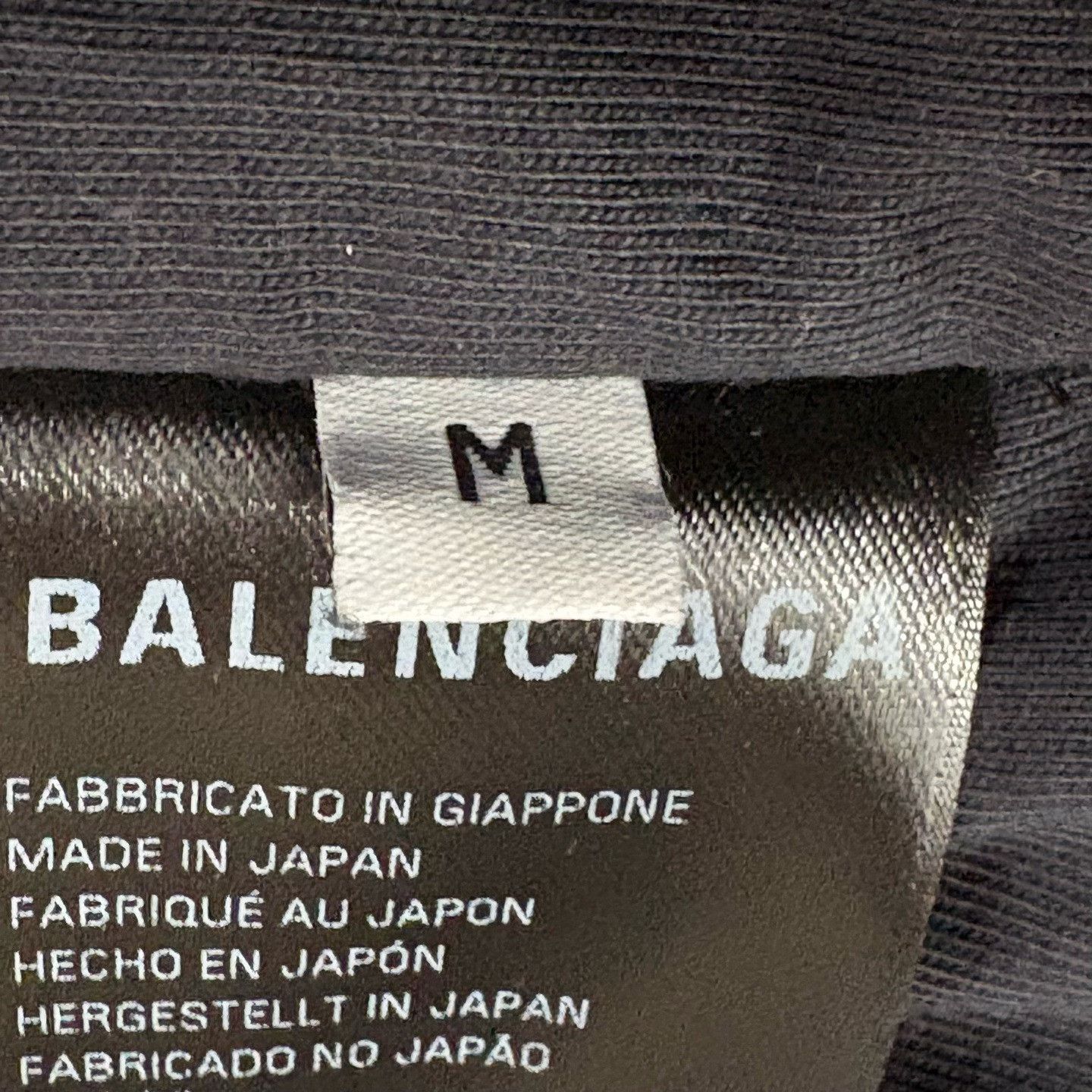 Balenciaga Balenciaga Back Print Washed Hooded Denim Quilted Jacket| Size US S / EU 44-46 / 1 - 5 Thumbnail