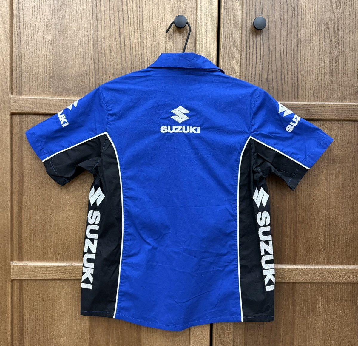 Formula 1 Suzuki Official Merchandise Blue Racing Button Up Shirt Size S / US 4 / IT 40 - 9 Thumbnail
