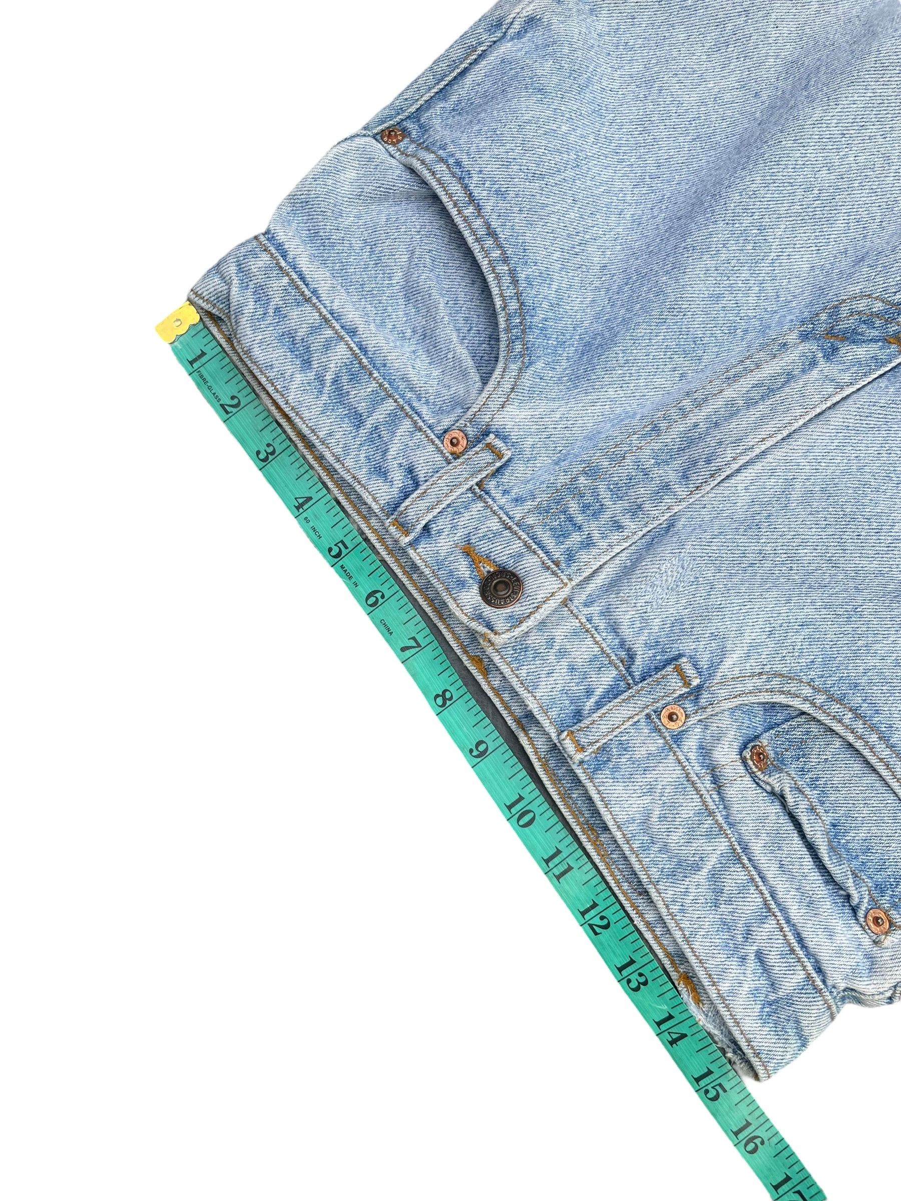 Levi's Vintage 1992 Levis 505 e Stone Wash Denim Size US 30 / EU 46 - 8 Thumbnail