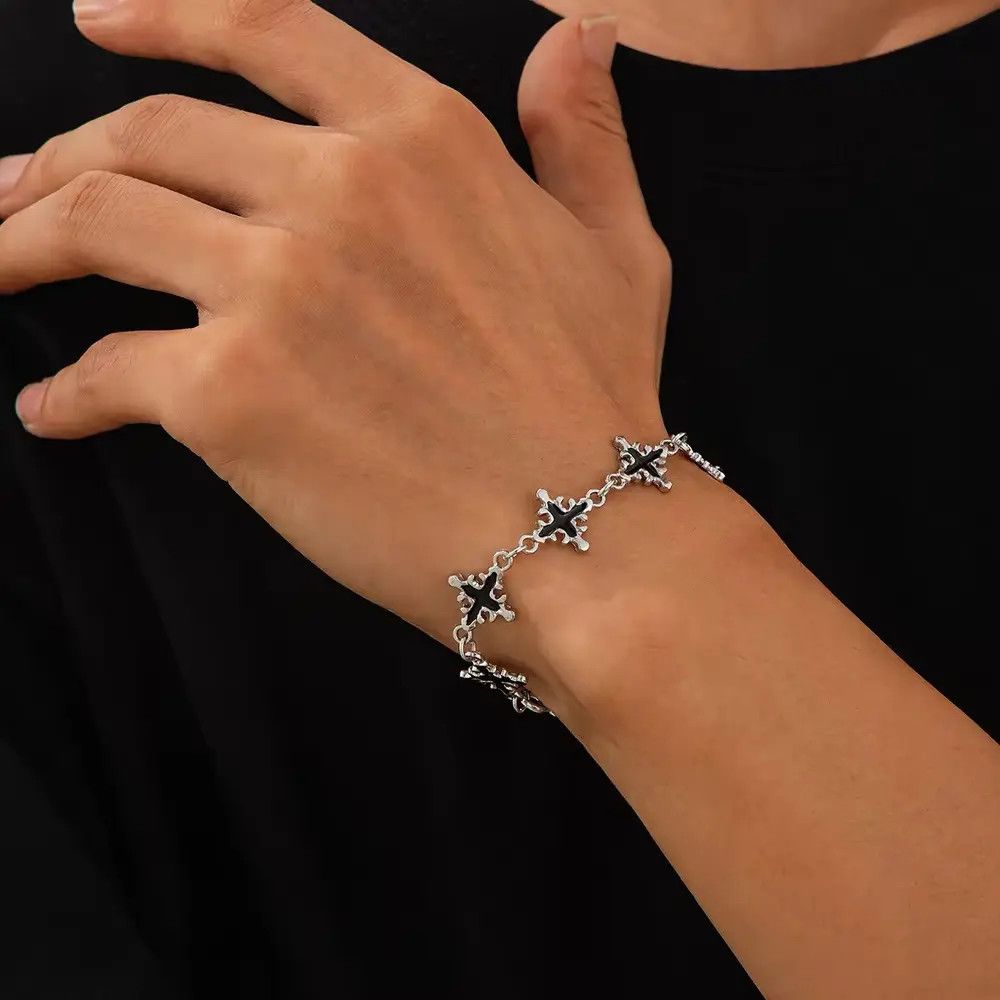 Jewelry Cross Chain Bracelet Size ONE SIZE - 5 Thumbnail