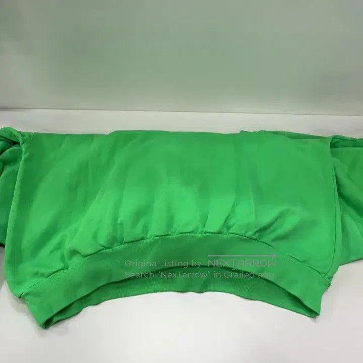 Balenciaga Balenciaga Logo Print Hooded Sweatshirt in Green. Size US M / EU 48-50 / 2 - 4 Thumbnail