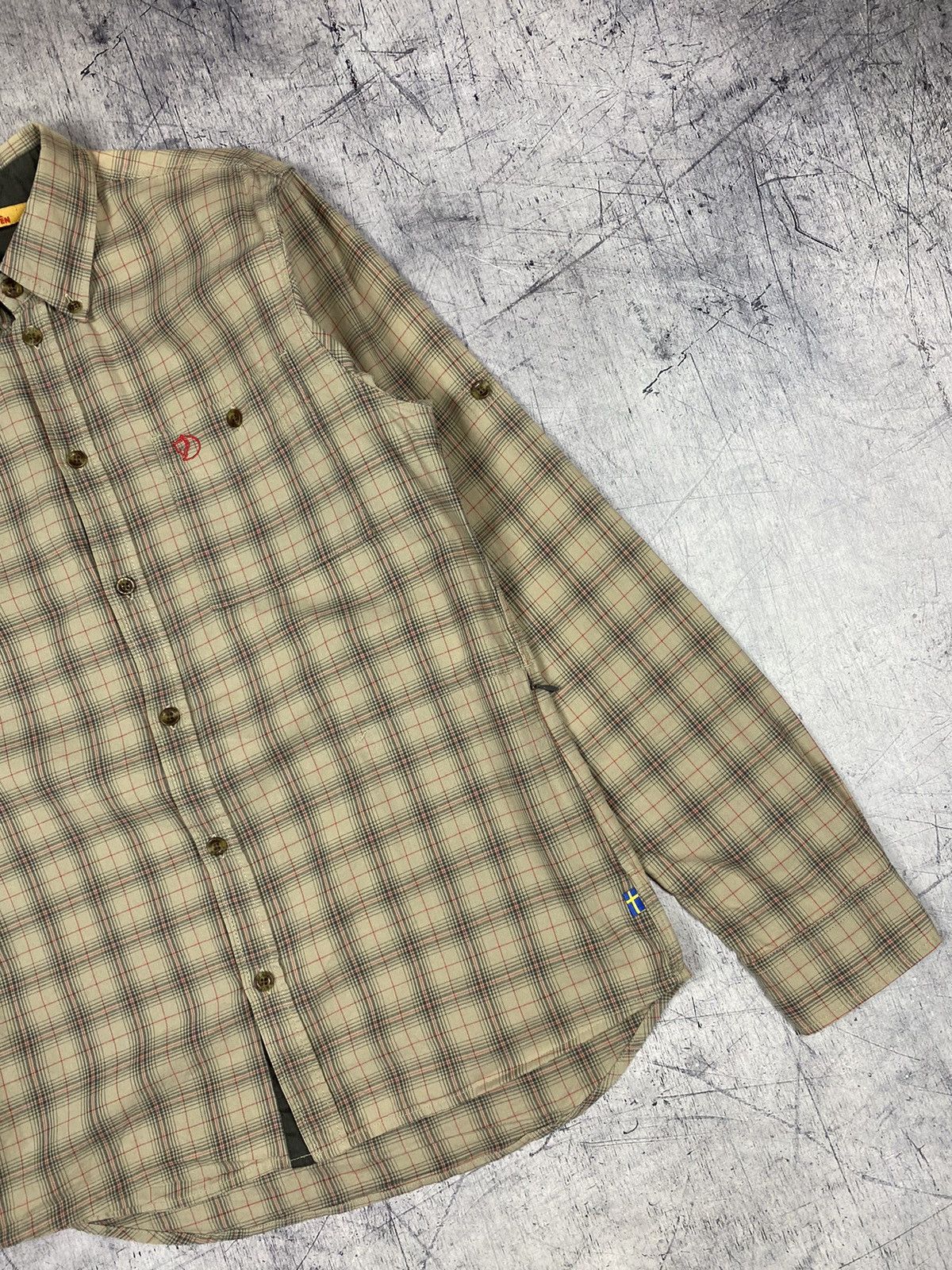 Fjallraven Fjallraven Varg Checkered Outdoor Button Up Shirt Size US M / EU 48-50 / 2 - 7 Thumbnail