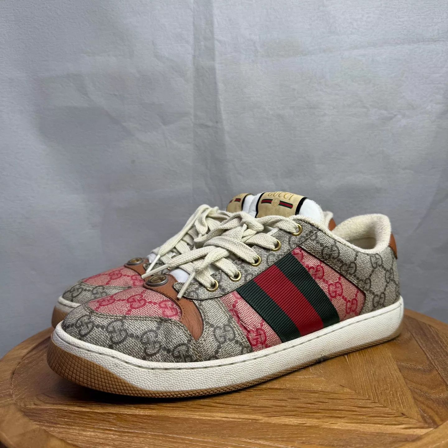 Gucci Gucci Rhyton Rabbit Year Dark Beige UK8/EU42 98New Size US 9 / EU 42 - 1 Thumbnail
