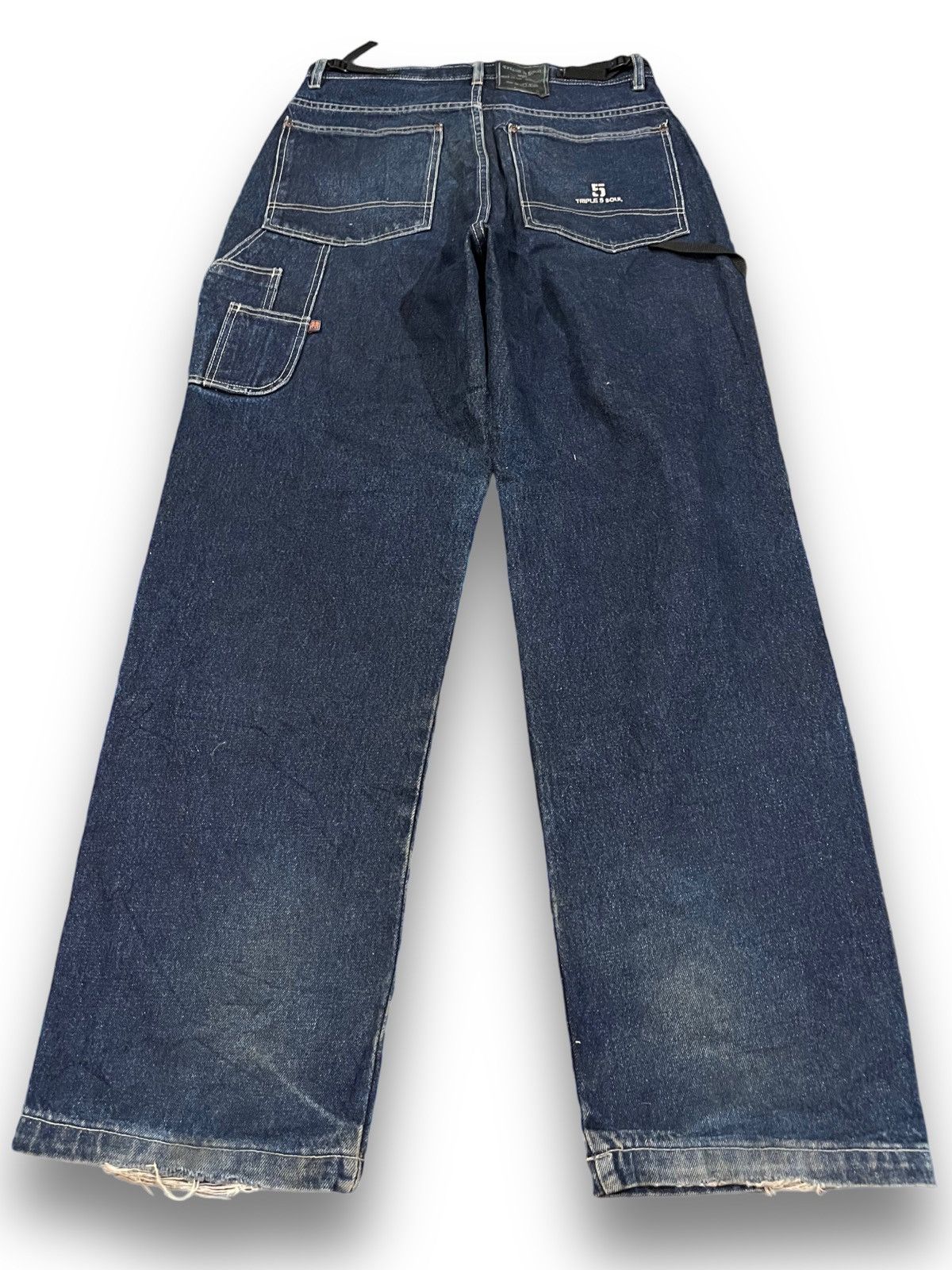 JNCO × Southpole × Triple 5 Soul Vintage Triple 5 NYC Soul Baggy JNCO style Denim Size US 31 - 7 Thumbnail