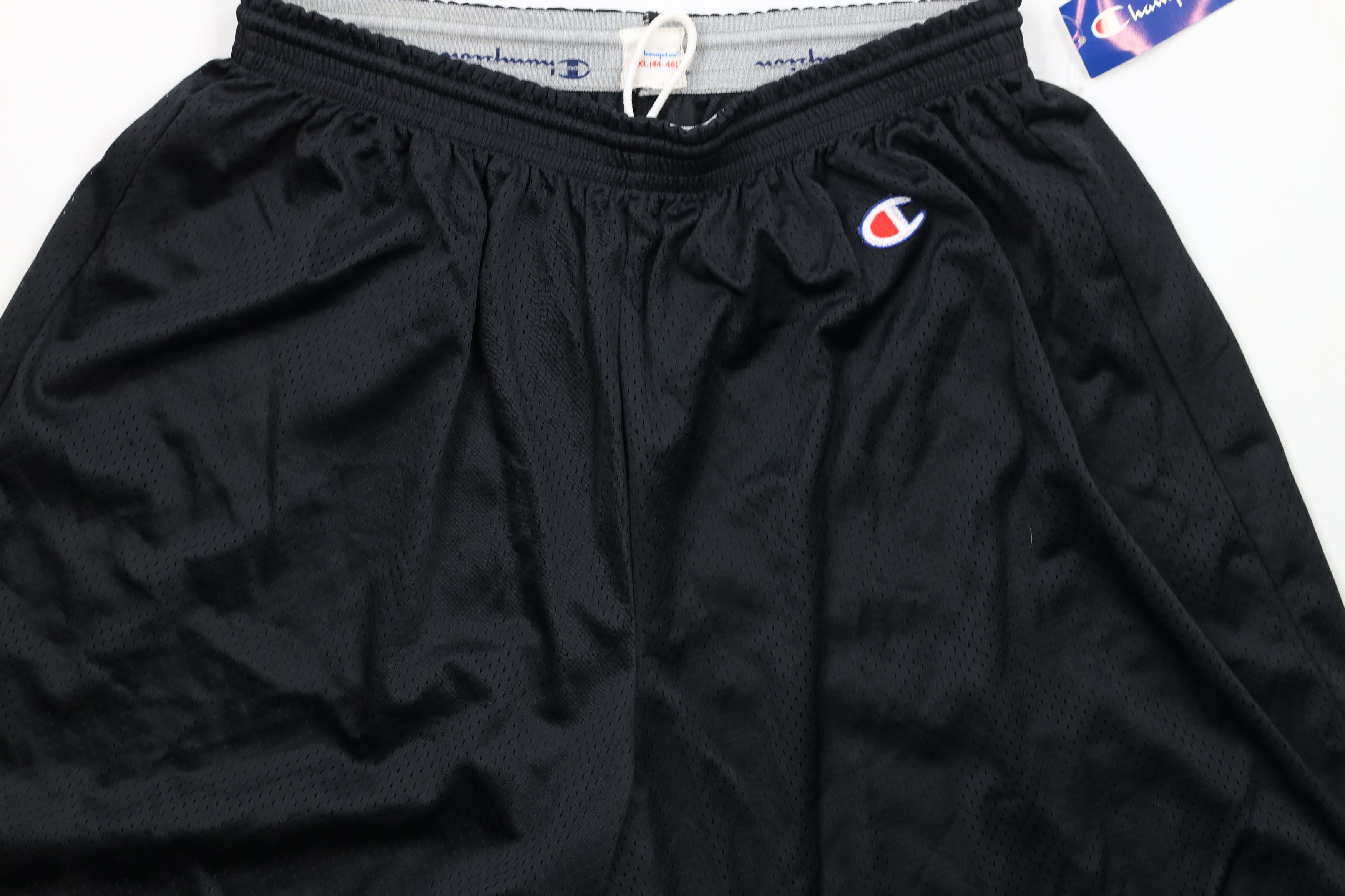 Champion × Vintage Deadstock Vintage 90s Champion Out Above Knee Mesh Shorts Size US 38 / EU 54 - 3 Thumbnail