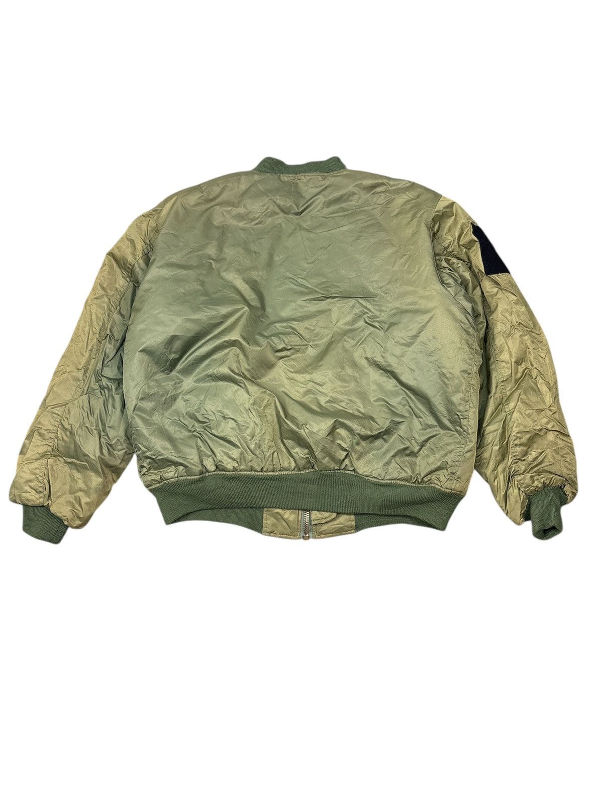 Vintage Vintage Rotcho Ma-1 Intermediate Reversible Bomber Jacket Size US L / EU 52-54 / 3 - 4 Thumbnail