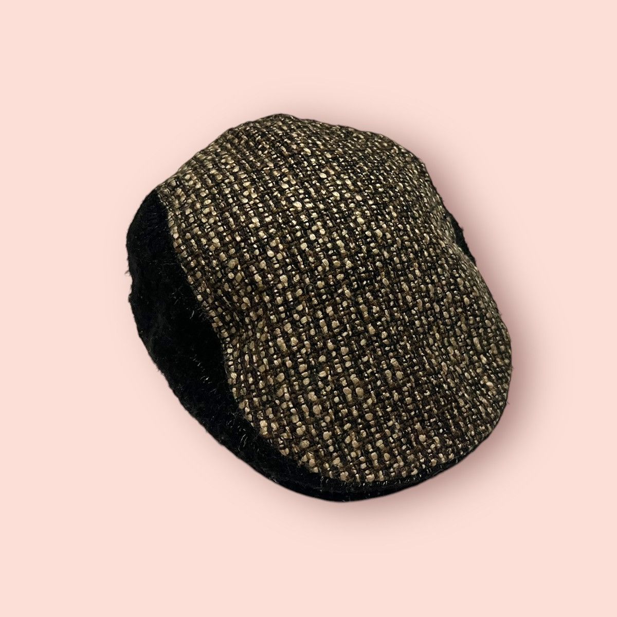 Japanese Brand × Le Grande Bleu (L.G.B.) RARE VINTAGE CATCHUP KNITTED WOOL BLEND BARETTA Size ONE SIZE - 3 Thumbnail