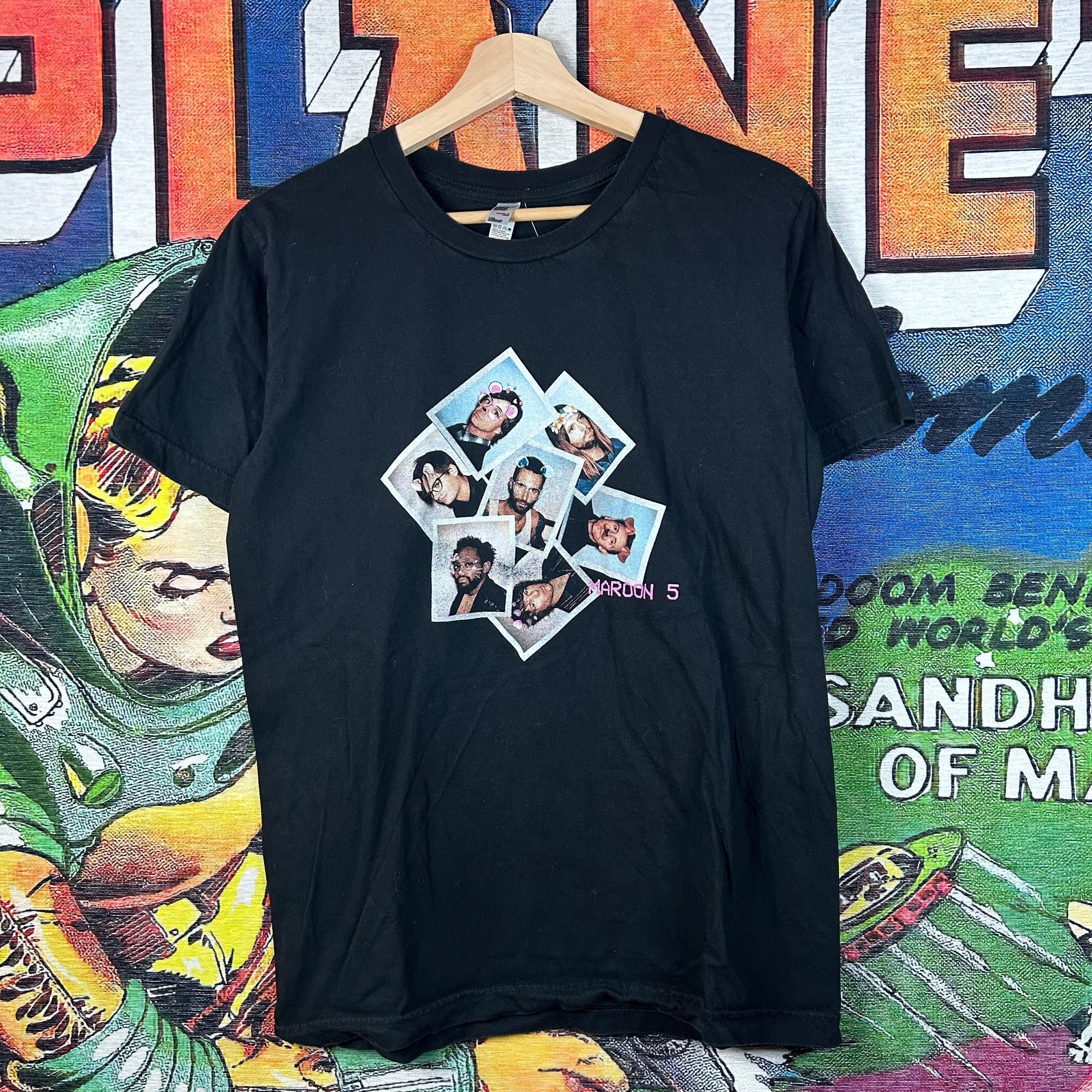 Band Tees Maroon 5 Band Tee Size Medium Size US M / EU 48-50 / 2 - 1 Thumbnail