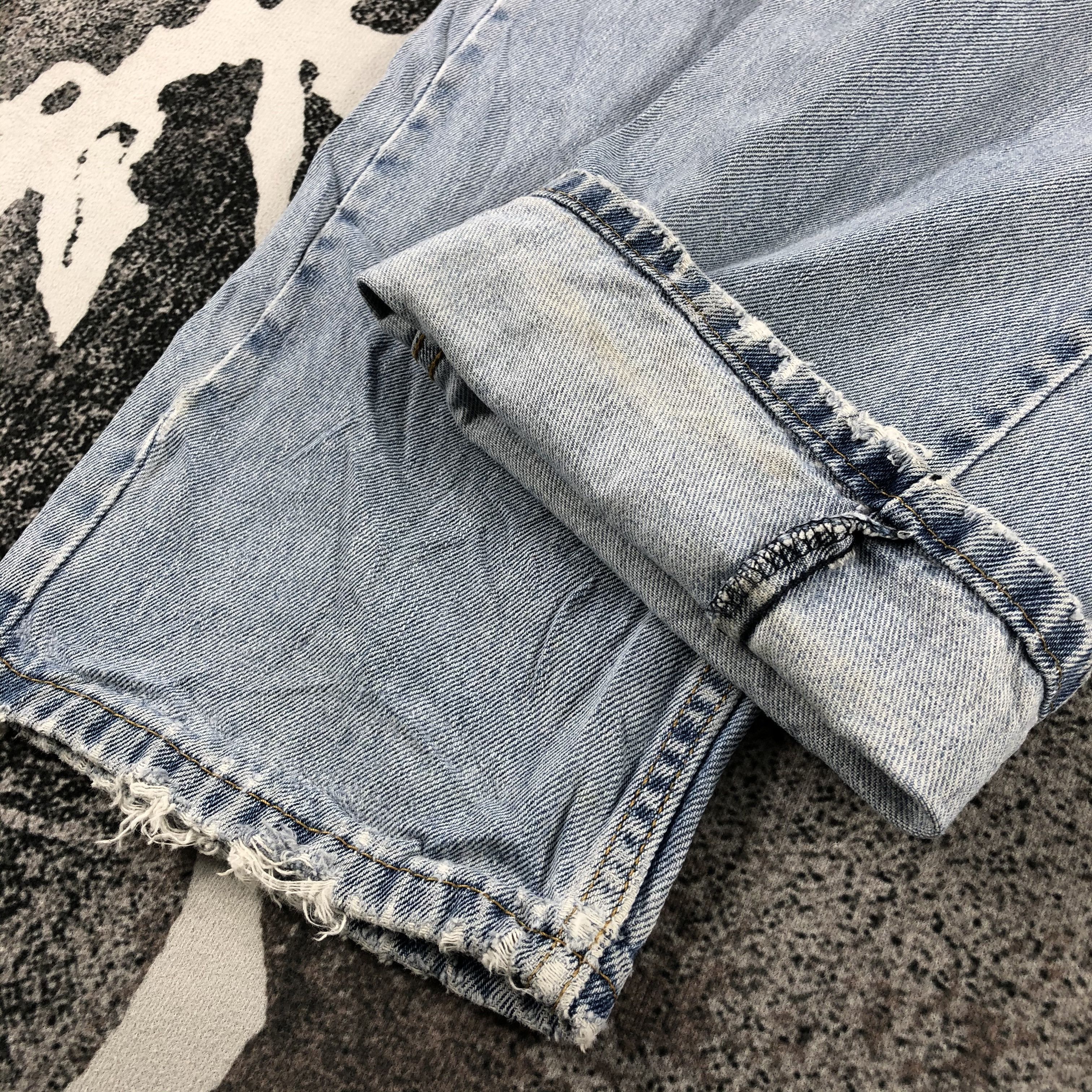 Levi's Vintage Levi's 505 Jeans Medium Wash Denim KJ961 Size US 36 / EU 52 - 7 Thumbnail