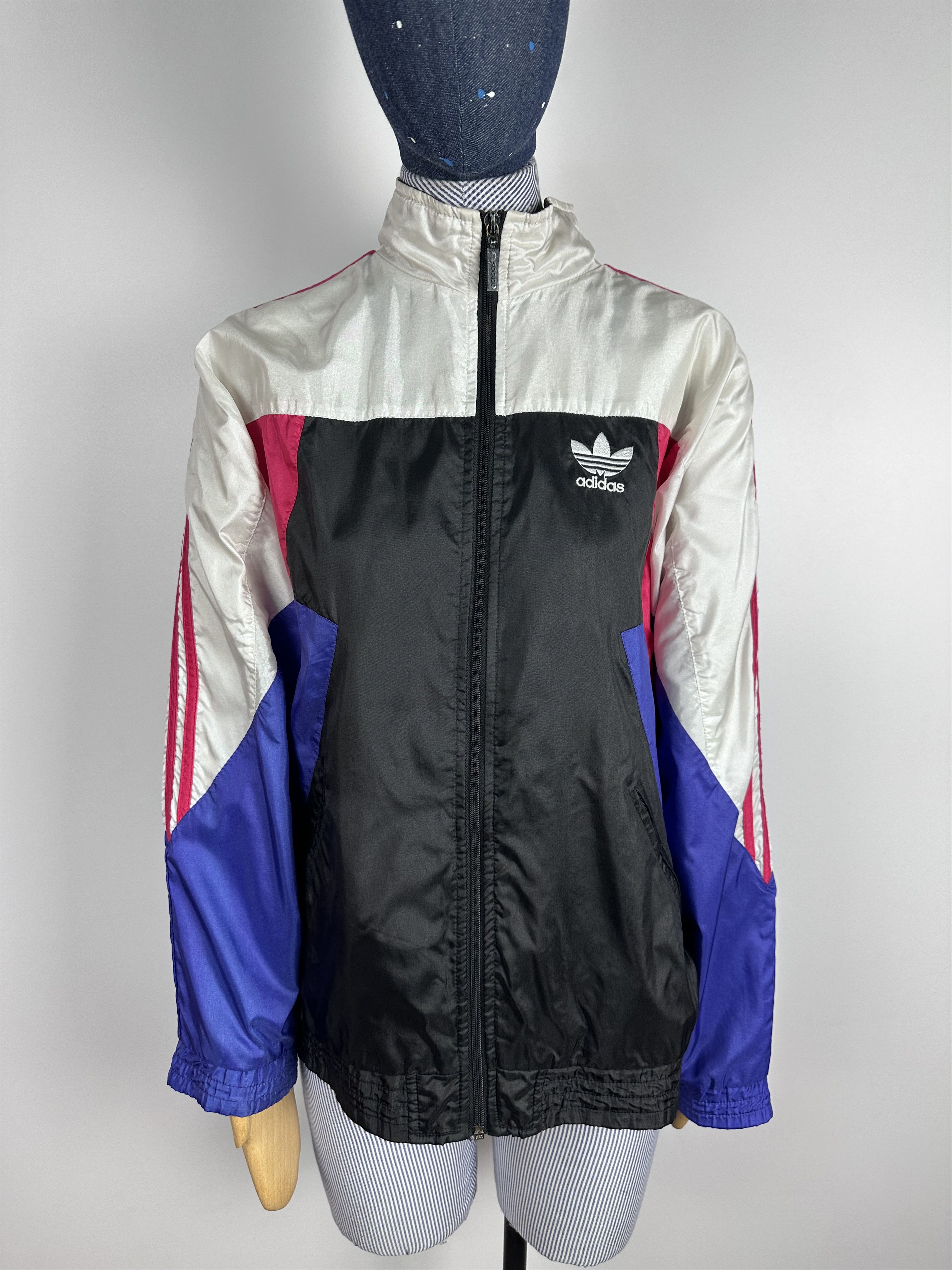 Adidas × Vintage Adidas Vintage Classic Sport Track Top Jumper 90s Size L Size L / US 10 / IT 46 - 2 Thumbnail