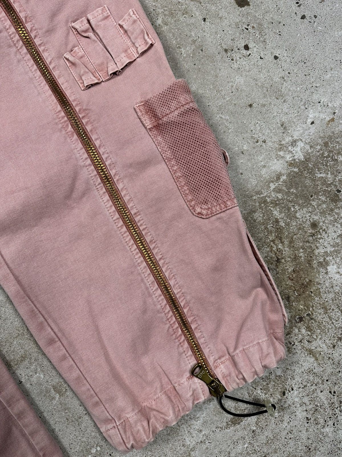 Dolce & Gabbana Vintage SS 2003 Dolce & Gabbana Aviator Full Zip Cargo Pants Size 26" / US 2 / IT 38 - 8 Thumbnail