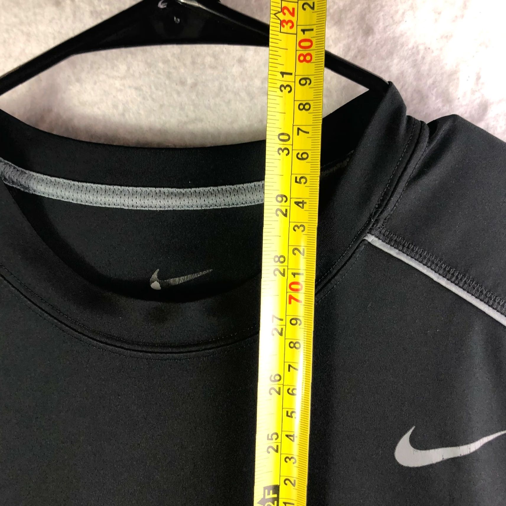 Nike Nike Dri-Fit Mens Large Black Short Sleeve Crew Neck Pullover T Shirt Size US L / EU 52-54 / 3 - 5 Thumbnail