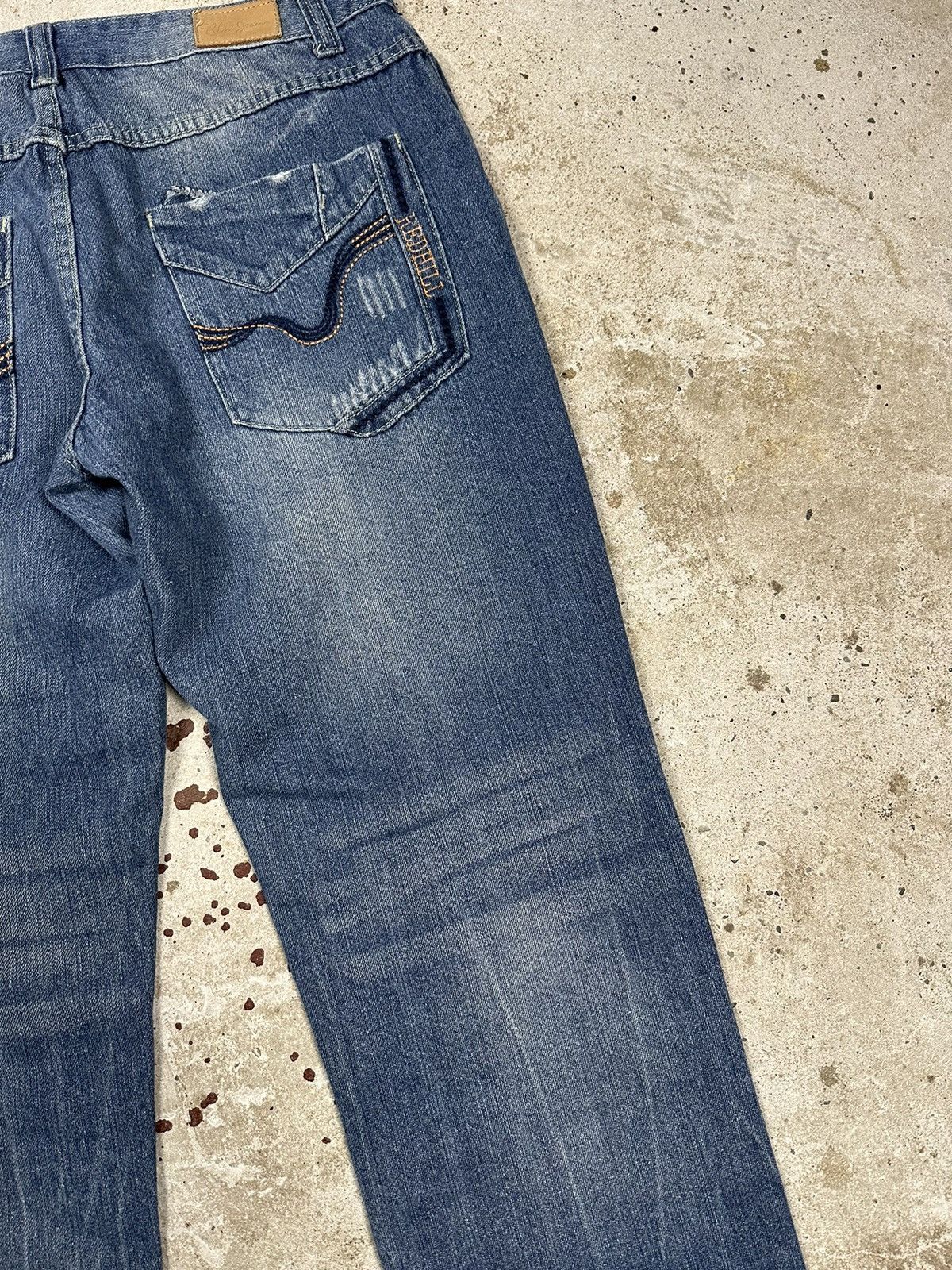 Japanese Brand × Vintage Vintage Y2K Japanese Reworked Baggy Denim Pants Jeans Size US 33 - 12 Thumbnail