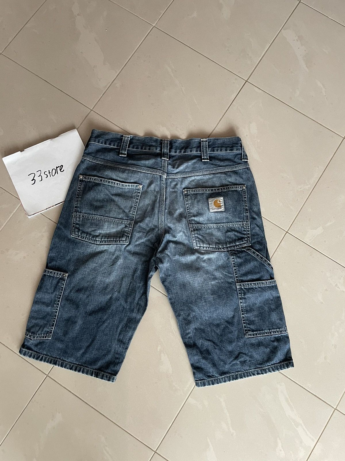 Carhartt Vintage Carhartt Carpenter Shorts Size US 29 - 2 Thumbnail
