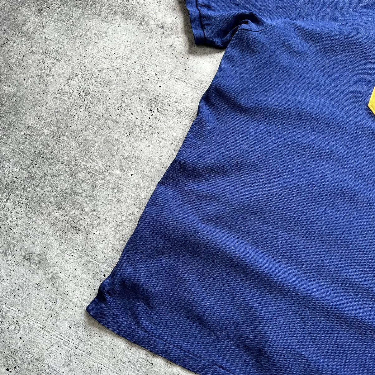 Designer × Polo Ralph Lauren Polo Ralph Lauren 3 Big Pony Polo Shirt Chief Keef Blue Size US XXL / EU 58 / 5 - 17 Thumbnail