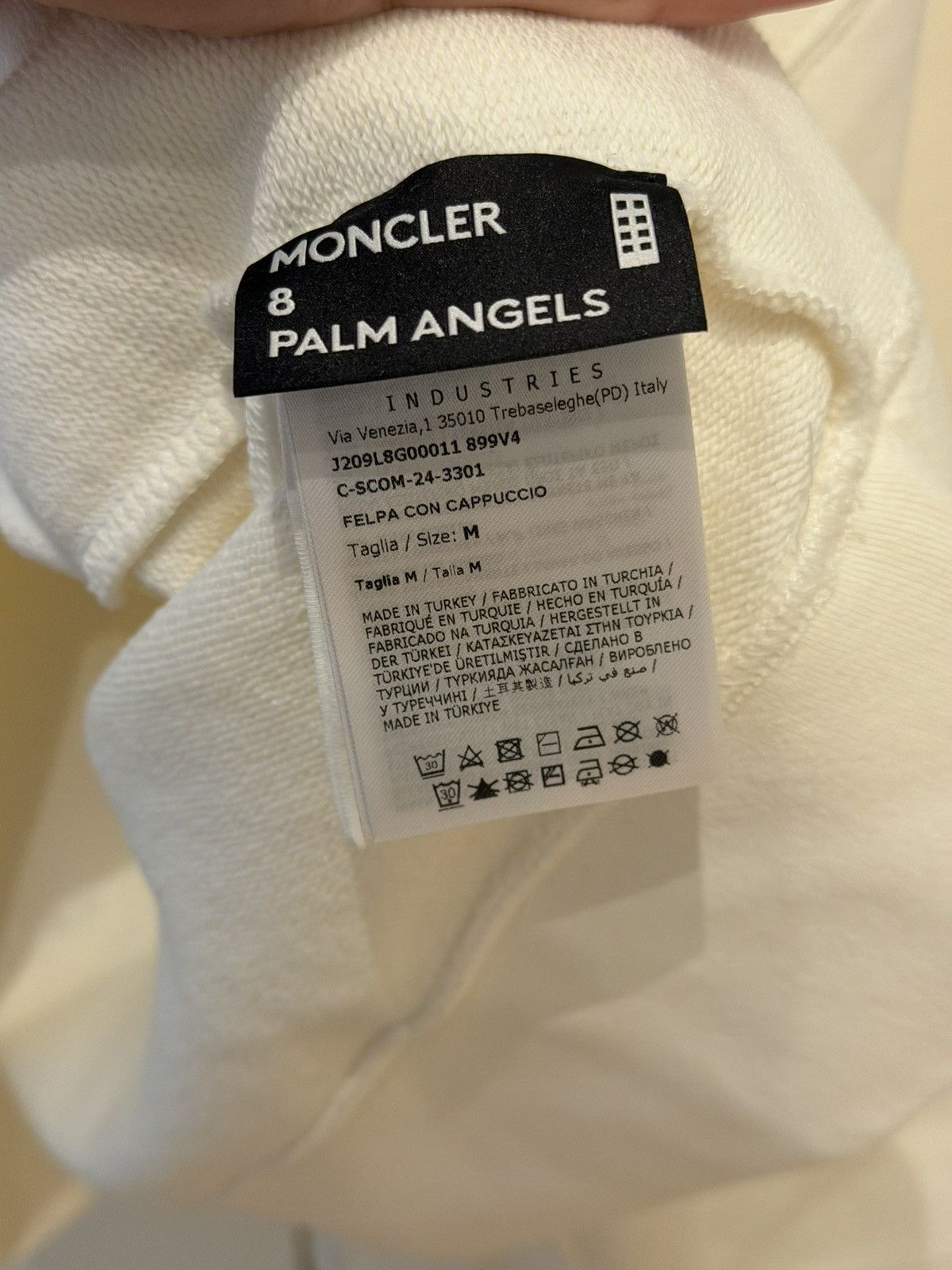 Moncler × Palm Angels Moncler x Palm Angels Hoodie Size US M / EU 48-50 / 2 - 6 Thumbnail