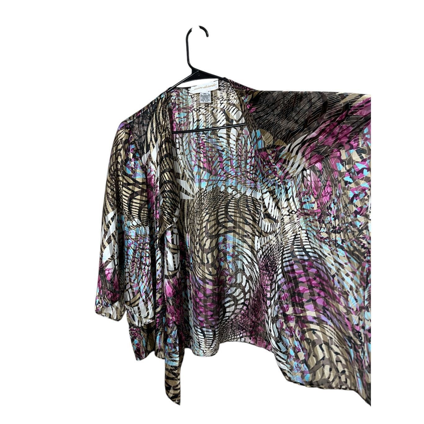 Other Jeanne Alexander 2 Pc Open Front Cardigan & Tank Top XL Size XL / US 12-14 / IT 48-50 - 9 Thumbnail