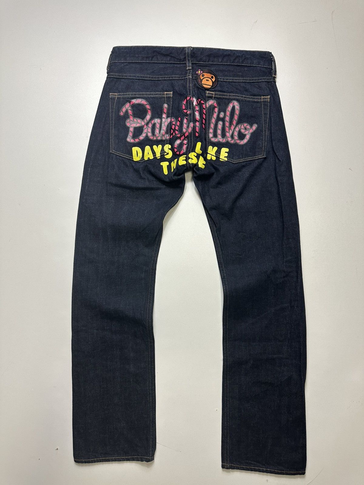 Bape Vintage Bape Jeans Size 28" / US 6 / IT 42 - 1 Thumbnail