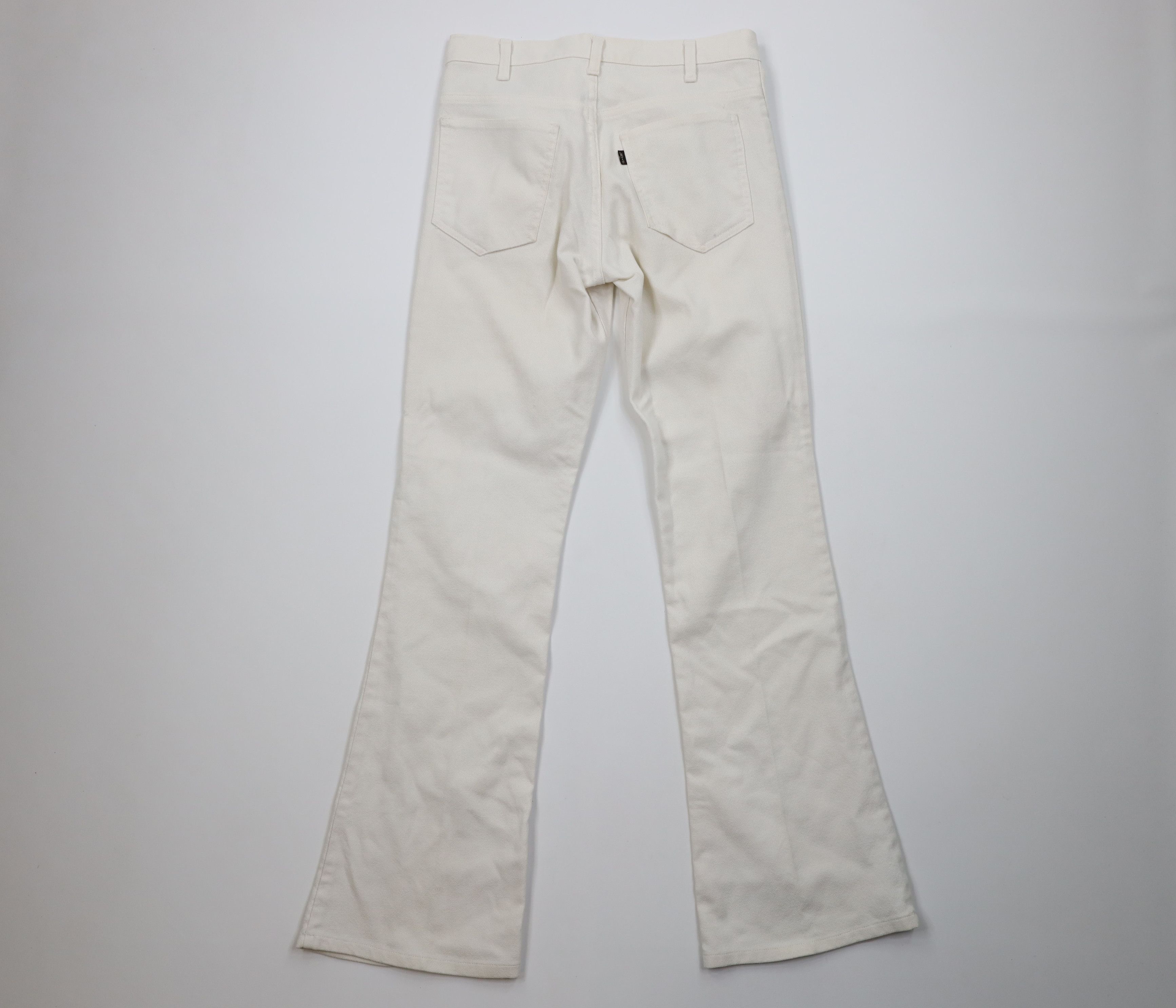 Levi's Vintage 50s 60s Levis Big E Wide Leg Chino Pants White USA Size US 30 / EU 46 - 11 Thumbnail