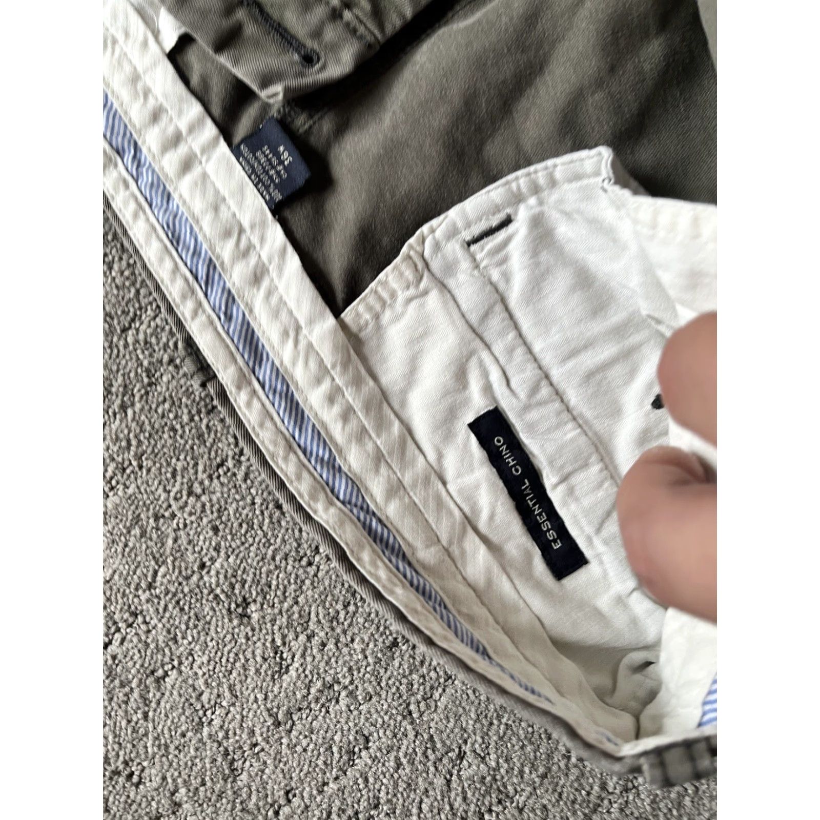 J.Crew J.Crew Essential Chino Pants Mens Regular Fit Cotton Green 36x27 Straight Size US 36 / EU 52 - 7 Thumbnail