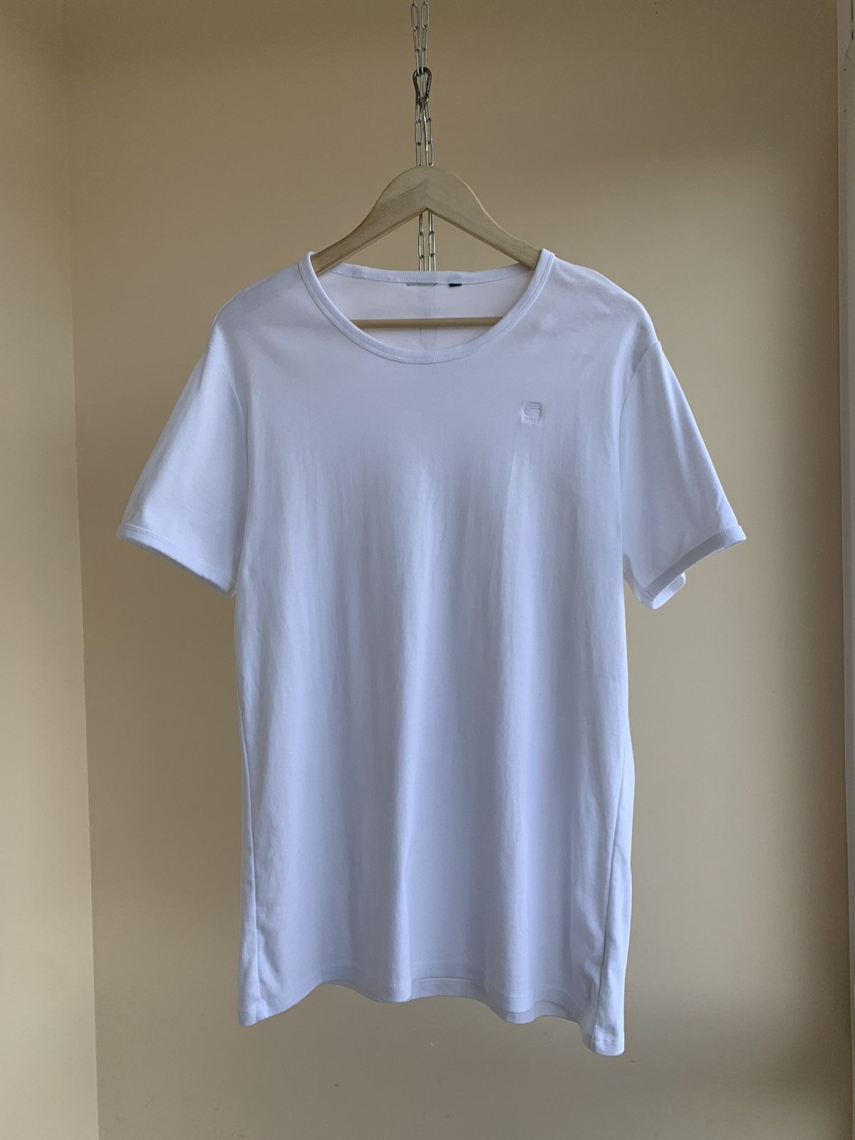 G-Star Slim Fit Small Logo White Base R T S/S 2-Pack T-Shirt